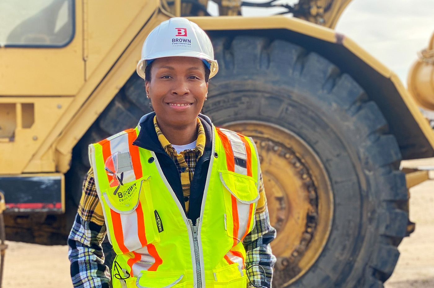 Brown Construction Project Manager Shavajaie James