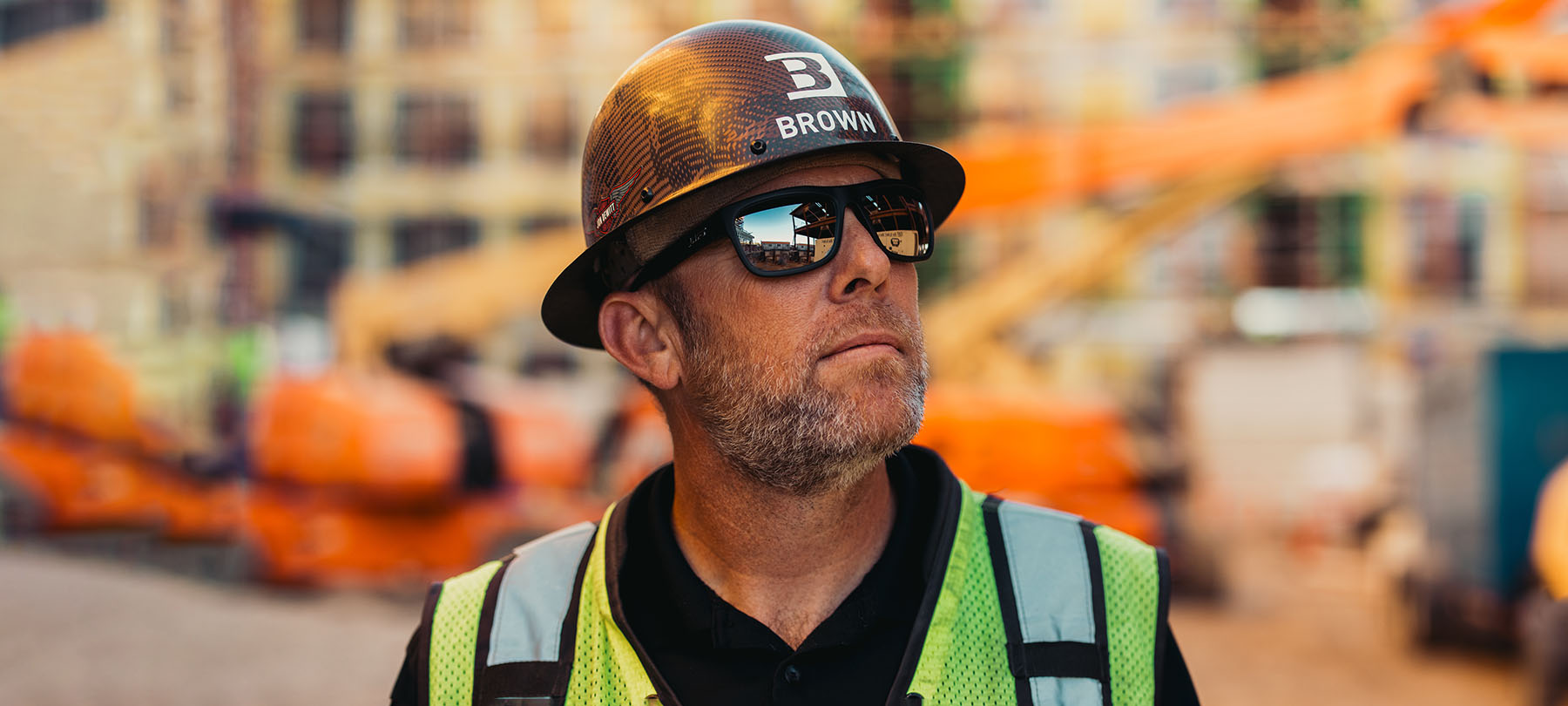 Nate Smith, Brown Construction superintendent leading Aggie Square job site