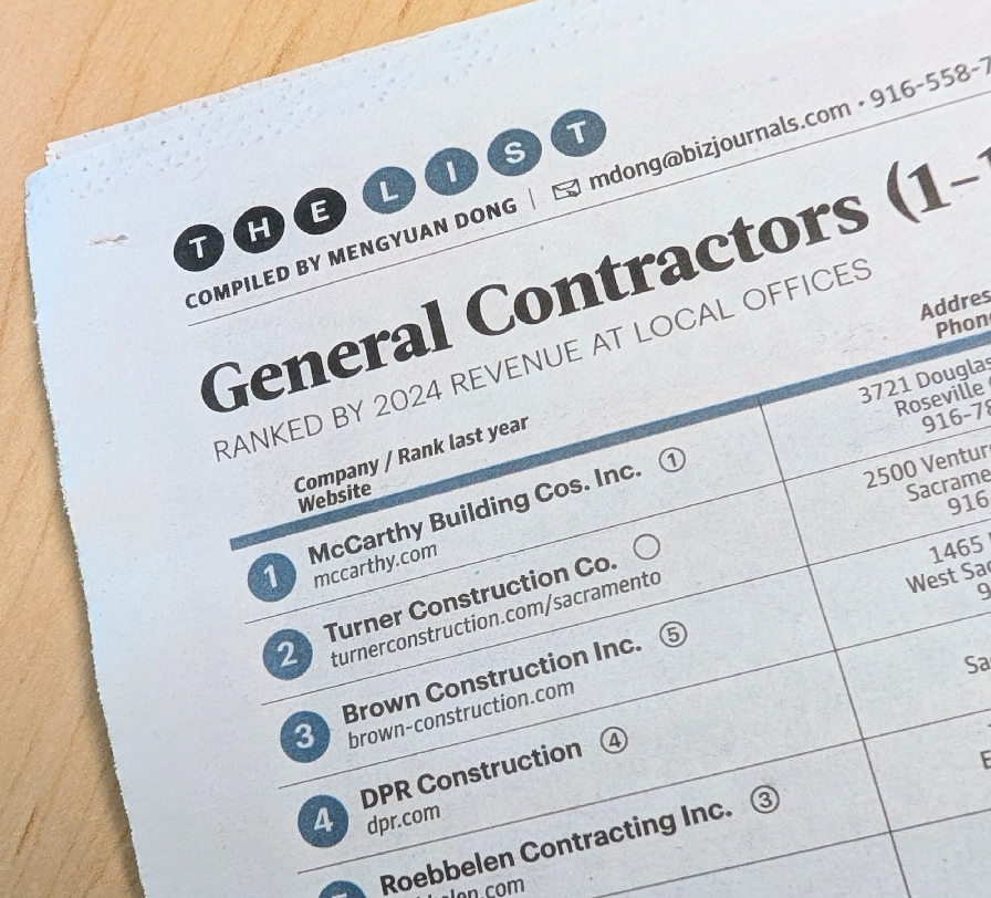 Sacramento Business Journal 2025 GCs list for History-01